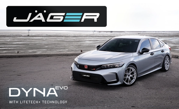  Sporty & Elegant: Honda Civic Paired with LENSO JAGER DYNA EVO