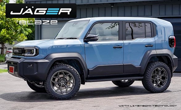 ล้ำสมัยทุกมิติ! Toyota Land Cruiser FJ เติมเต็มความดุดันด้วยล้อ LENSO JAGER BLAZE