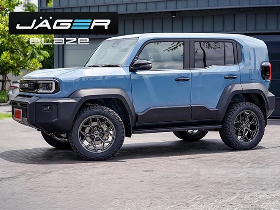 ล้ำสมัยทุกมิติ! Toyota Land Cruiser FJ เติมเต็มความดุดันด้วยล้อ LENSO JAGER BLAZE
