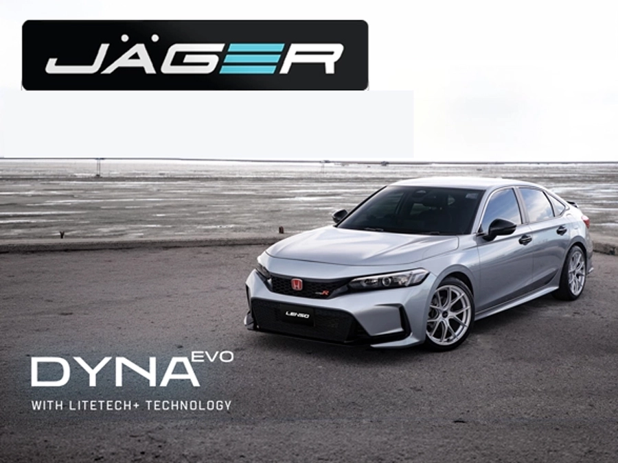  Sporty & Elegant: Honda Civic Paired with LENSO JAGER DYNA EVO
